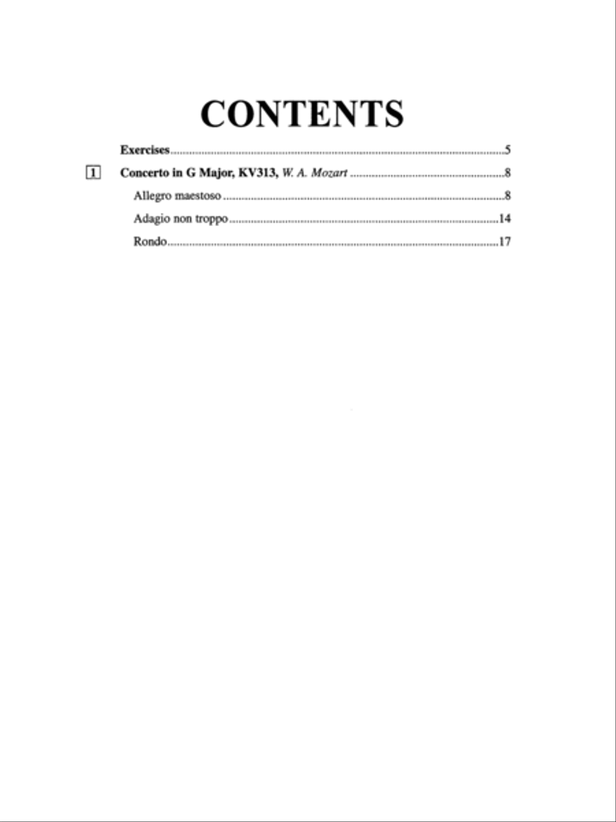 Suzuki Flute School, Volume 11 Flute scores gallery preview page 2