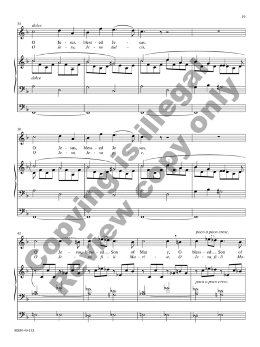 Classical Solos for the Church Year High Voice scores gallery preview page 11