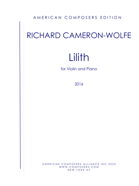 [Cameron-Wolfe] Lilith