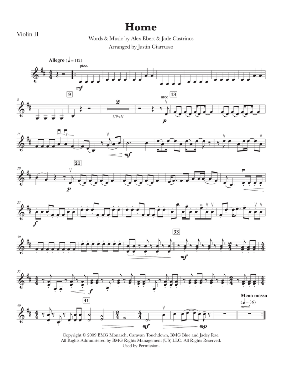 Home String Quartet scores gallery preview page 3