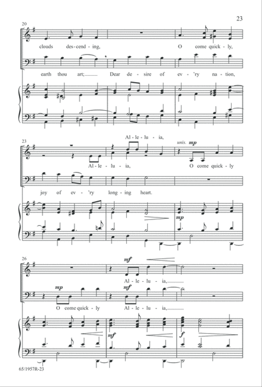 Festival of Lessons and Carols 4-Part scores gallery preview page 24