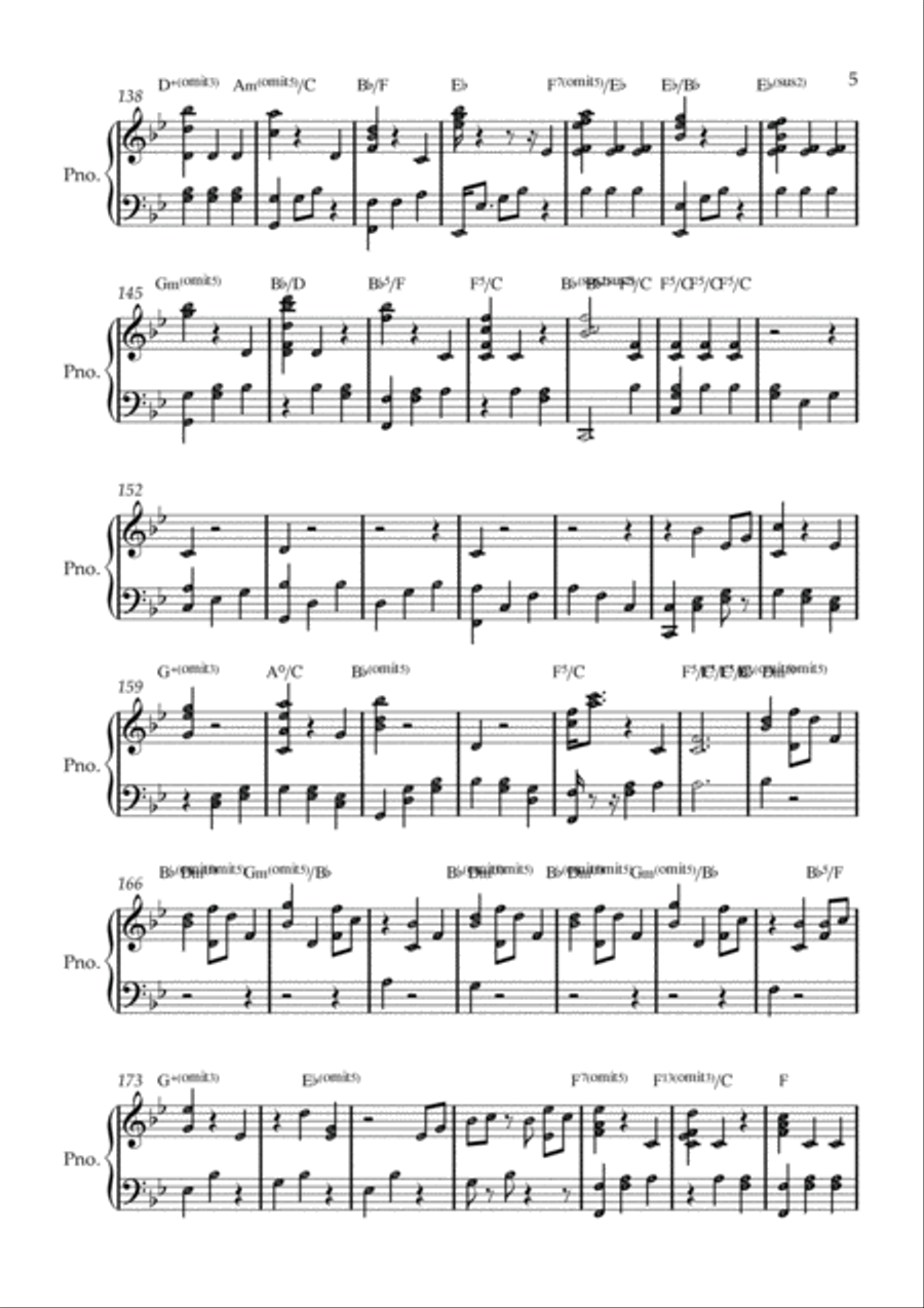 A Thousand Years Easy Piano scores gallery preview page 5