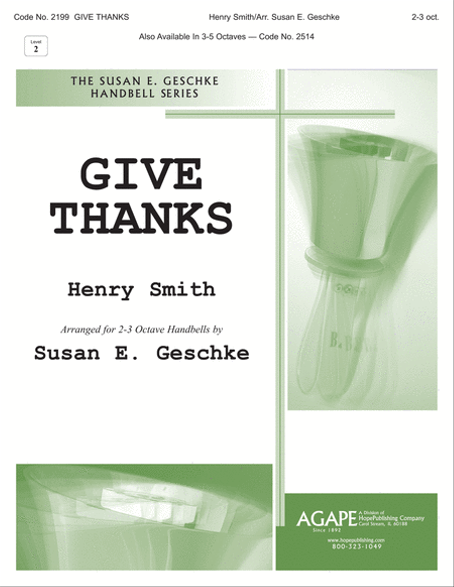 Give Thanks Give Thanks 3-Octaves scores gallery preview page 1
