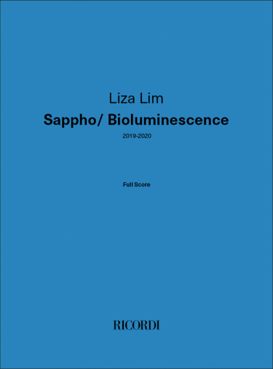 Sappho/Bioluminescence Score scores gallery preview page 1