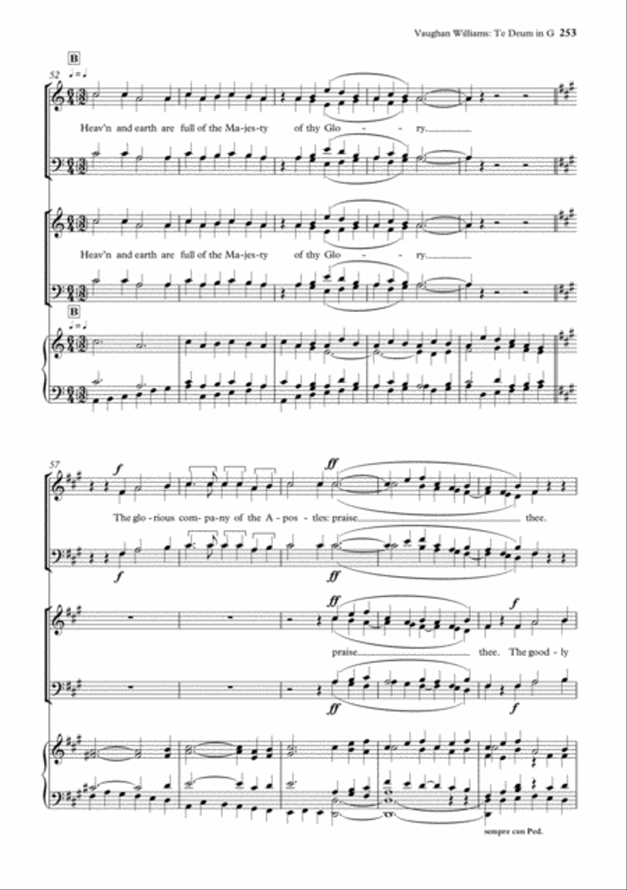 English Church Music, Volume 2: Canticles and Responses 4-Part scores gallery preview page 21