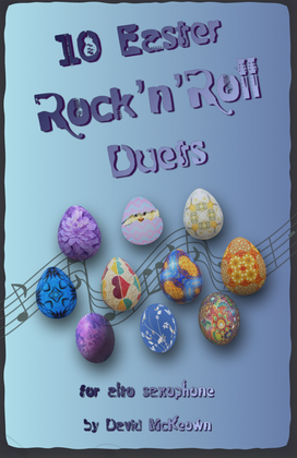 10 Easter Rock'n'Roll Duets for Alto Saxophone