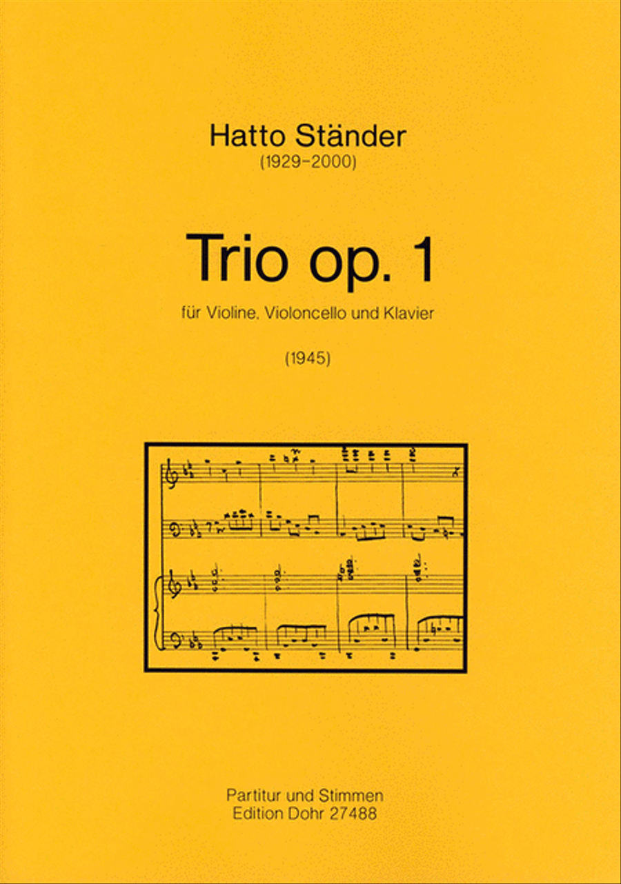 Trio op. 1 (1945)