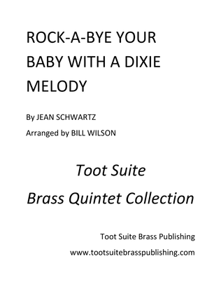 Rock-a-Bye Your Baby With A Dixie Melody