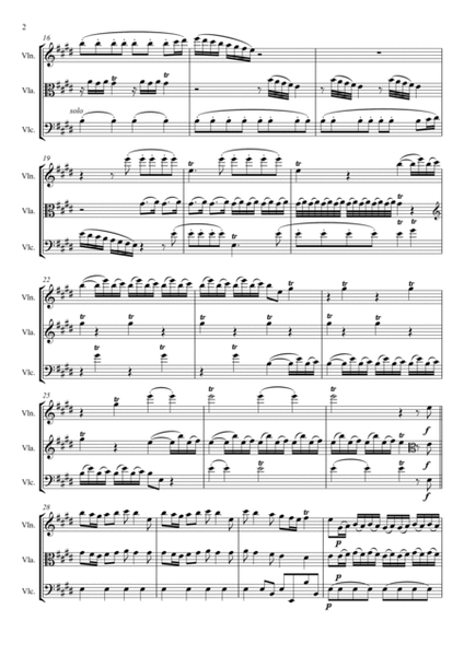 Vivaldi: Spring (complete) for string trio