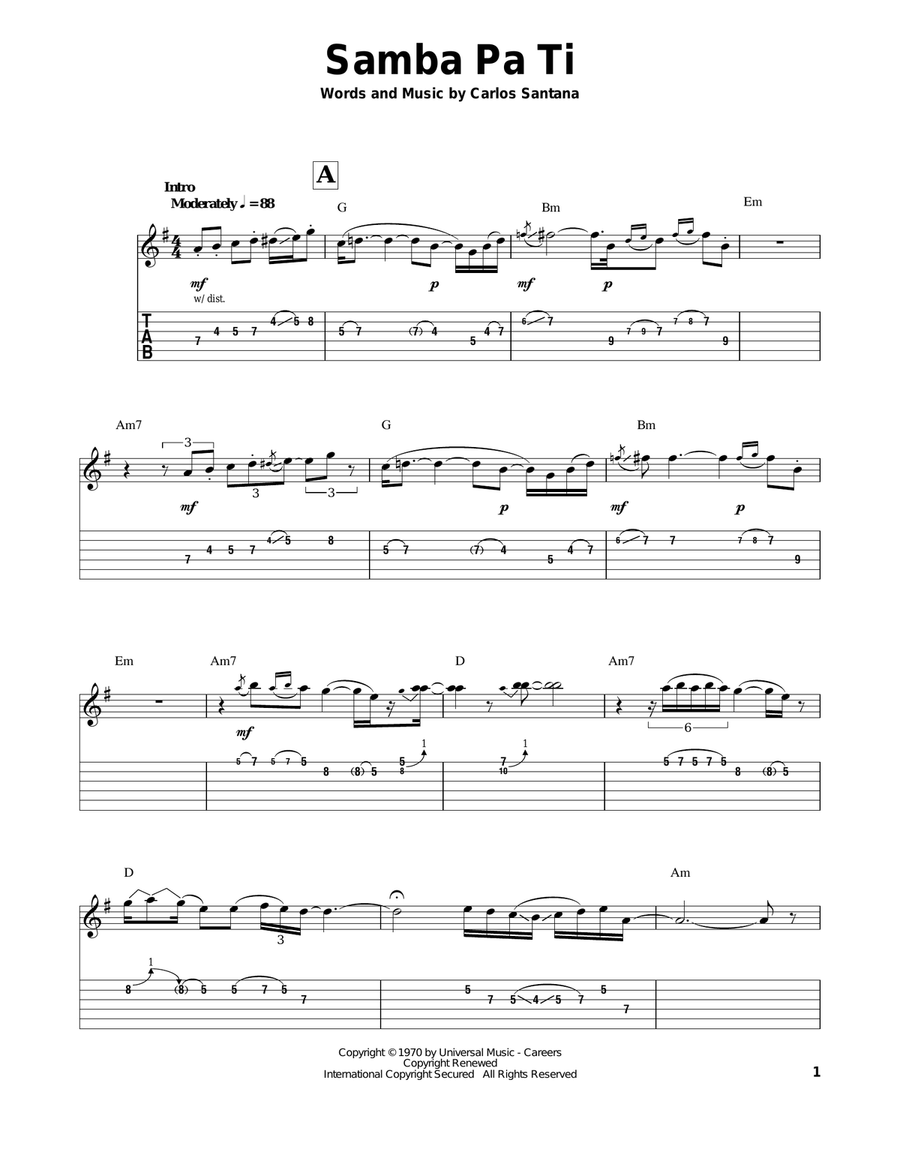 Samba Pa Ti