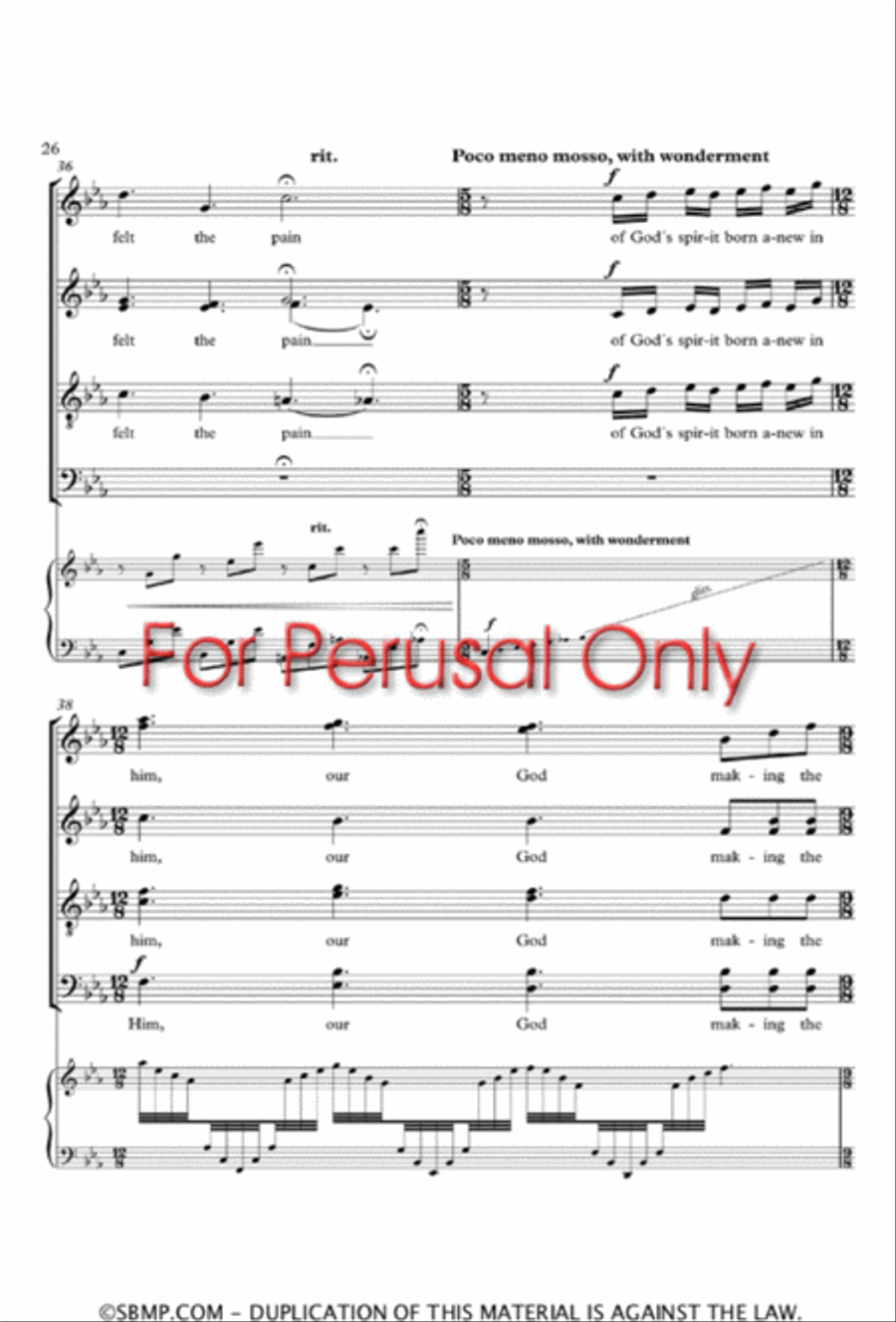 The Christmas Alleluias - SATB divisi Choral Book Divisi scores gallery preview page 26