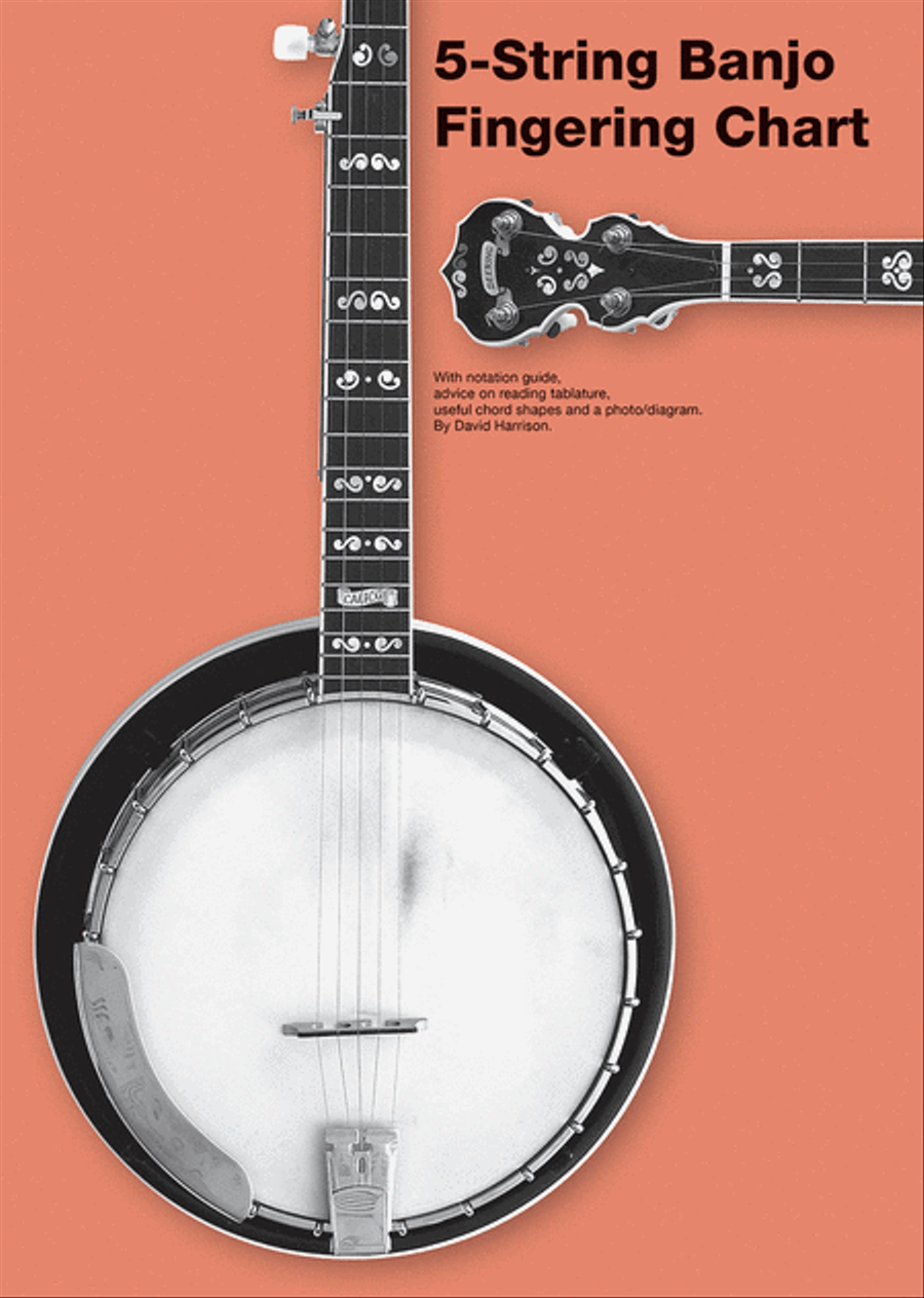 5-String Banjo Fingering Chart 5-String Banjo scores gallery preview page 1
