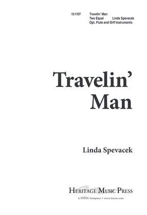 Book cover for Travelin' Man