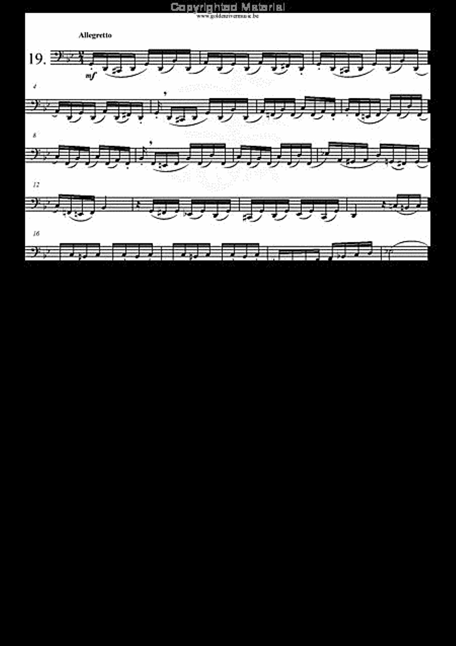 40 Preludes Tuba scores gallery preview page 15