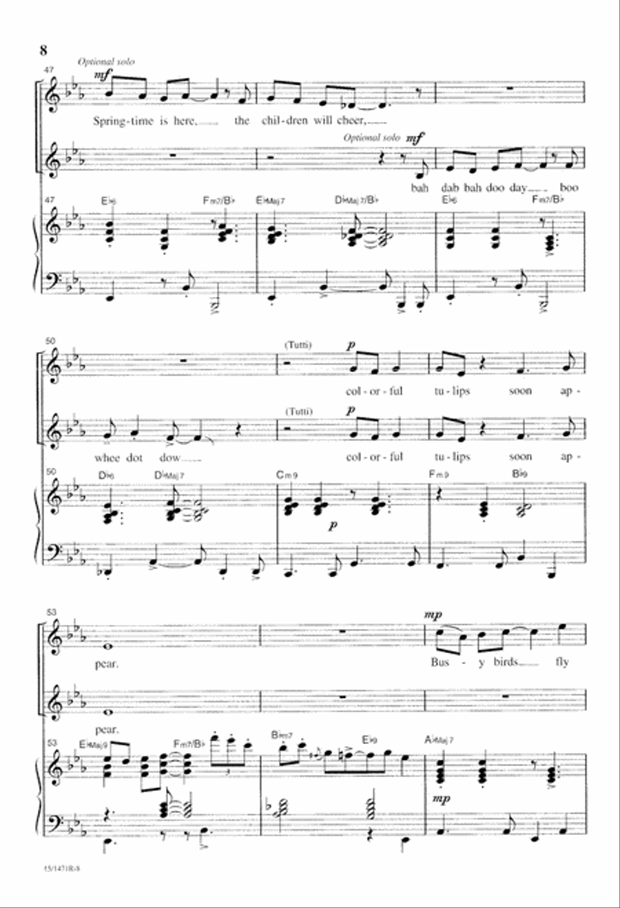 Spring 2-Part scores gallery preview page 8