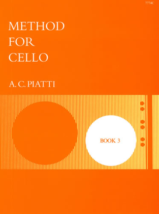 Book cover for Cello Method: Book 3