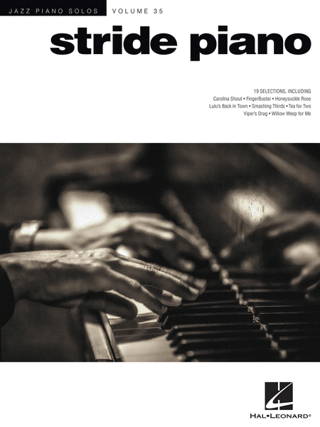 Stride Piano (Jazz Piano Solos Series Volume 35)