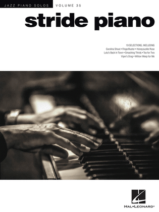 Book cover for Stride Piano