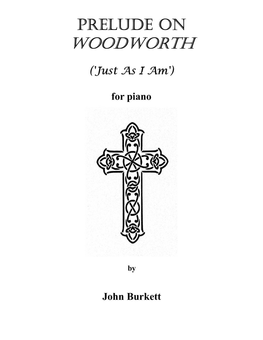 Prelude on Woodworth ('Just As I Am') image number null
