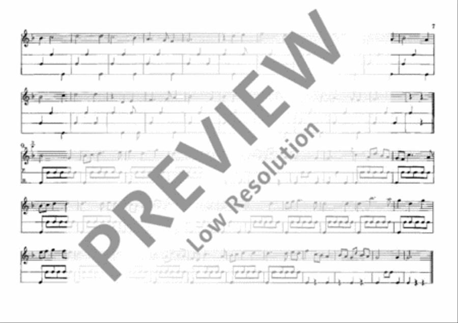Pieces for Recorder and Drum Recorder scores gallery preview page 8