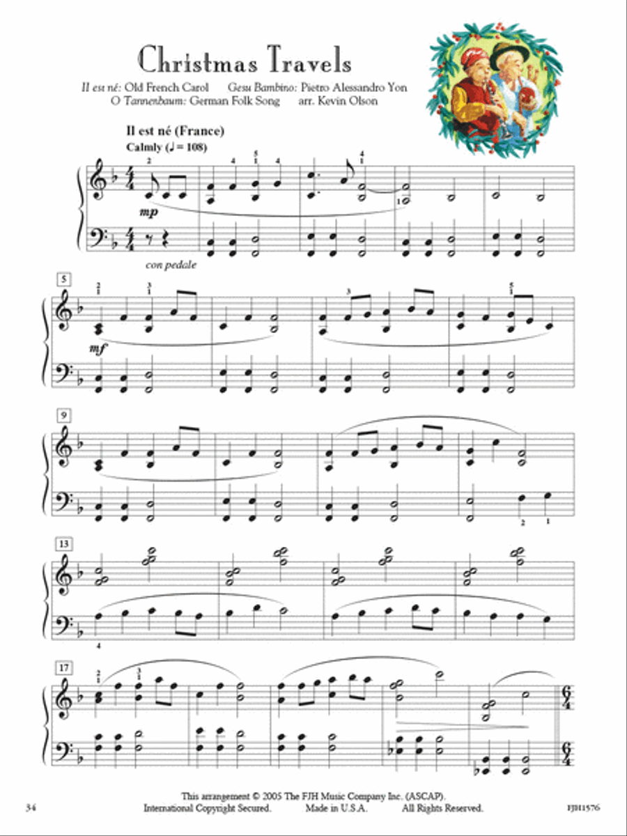 In Recital with Christmas Favorites, Book 4 Piano Method scores gallery preview page 4