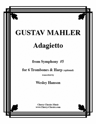 Book cover for Adagietto from Symphony #5