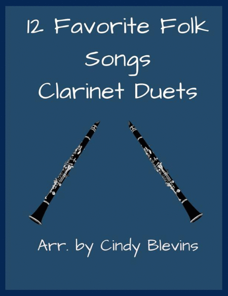 12 Favorite Folk Songs, Clarinet Duets image number null