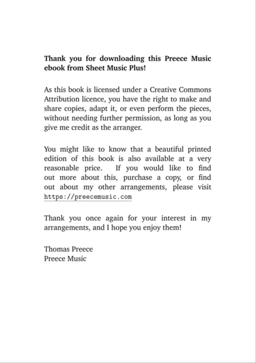 Selections from Thoinot Arbeau's Orchésographie arranged for ukulele Baritone Ukulele scores gallery preview page 2