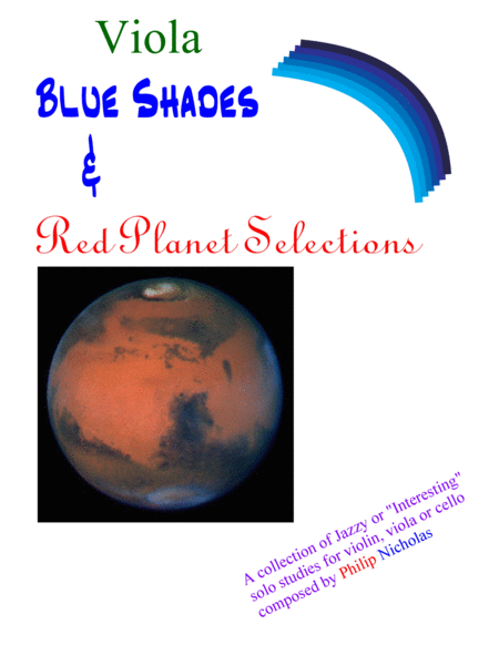 Blue Shades and Red Planet Selections for Viola