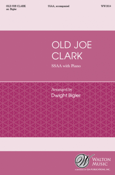 Old Joe Clark (SSAA) image number null