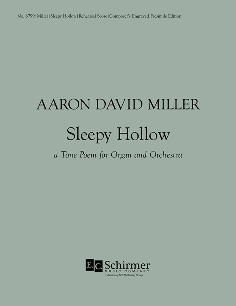 Sleepy Hollow (Rehearsal Score) Full Orchestra scores gallery preview page 1