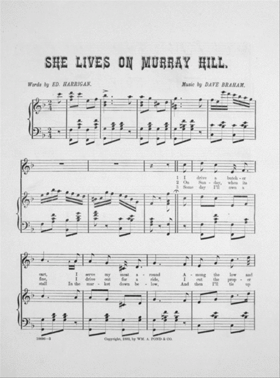 She Lives on Murray Hill Voice scores gallery preview page 2