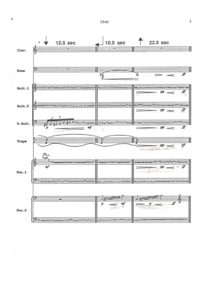 Child of Amerika-for Clarinet and 7 Players image number null