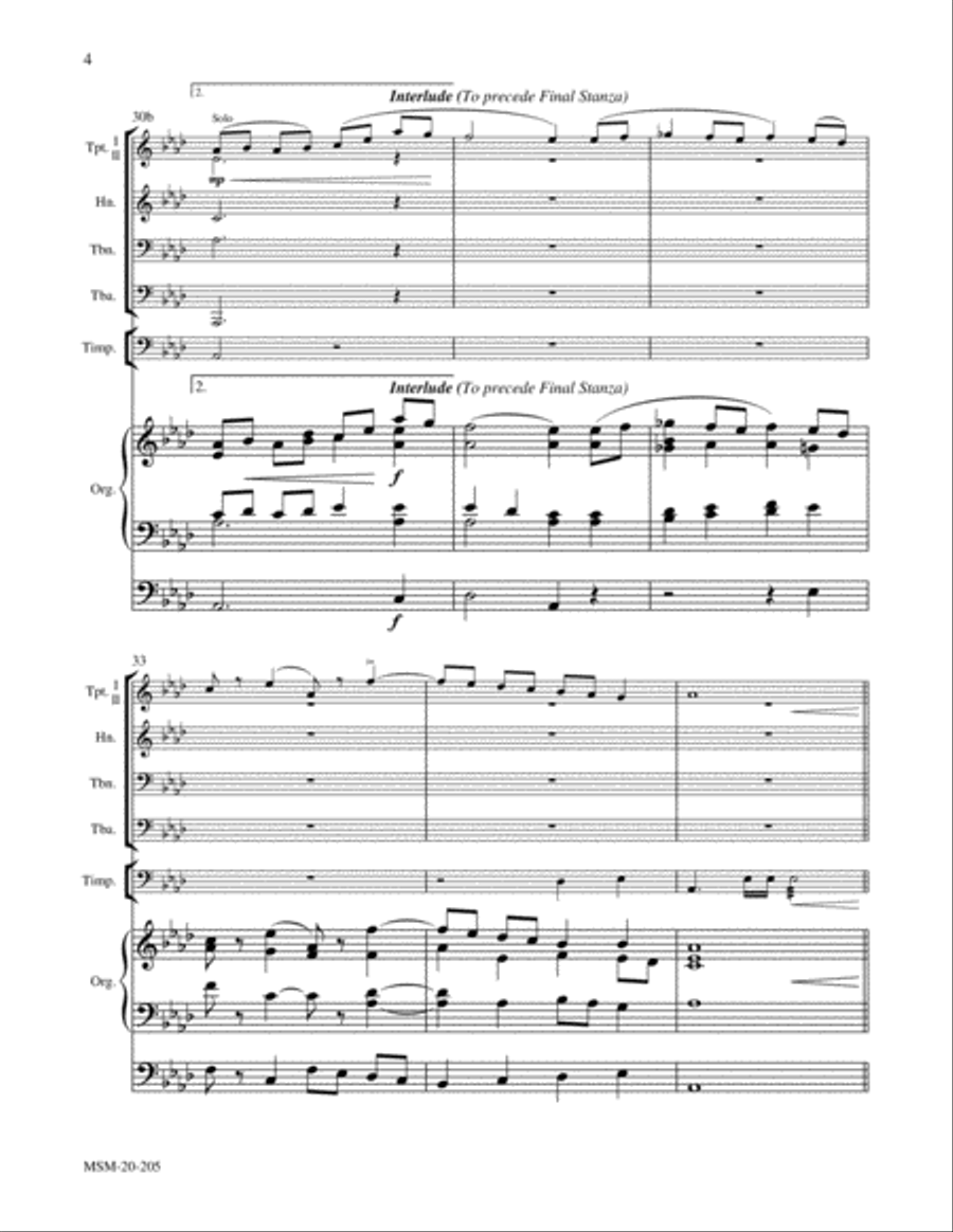 O Come, All Ye Faithful Choir scores gallery preview page 3