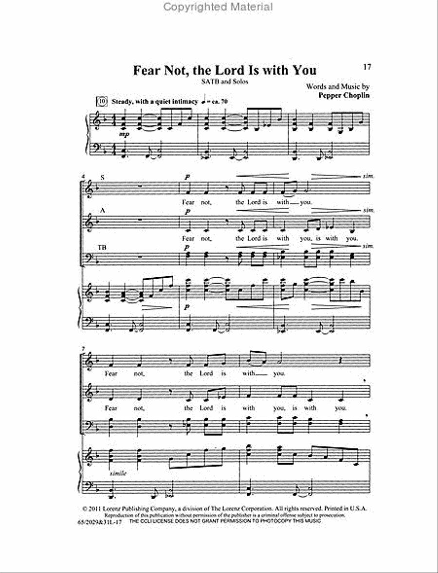 Lead Me Back to Bethlehem - SATB Score with CD 4-Part scores gallery preview page 3