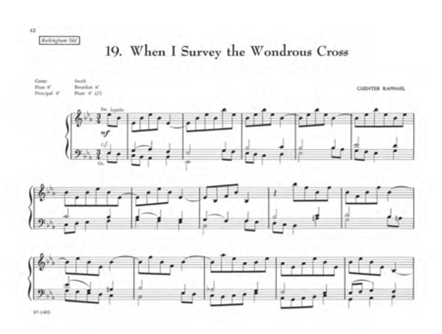 The Parish Organist, Part 07 (Lent, Palm Sunday, Holy Week) Organ scores gallery preview page 19