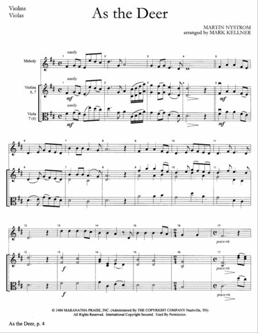 Praise Him with Instruments Orchestra scores gallery preview page 2
