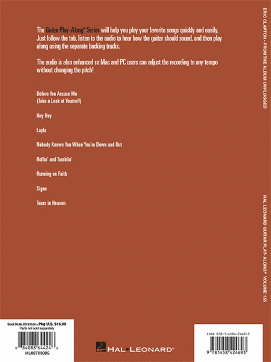 Eric Clapton – From the Album Unplugged Electric Guitar scores gallery preview page 6