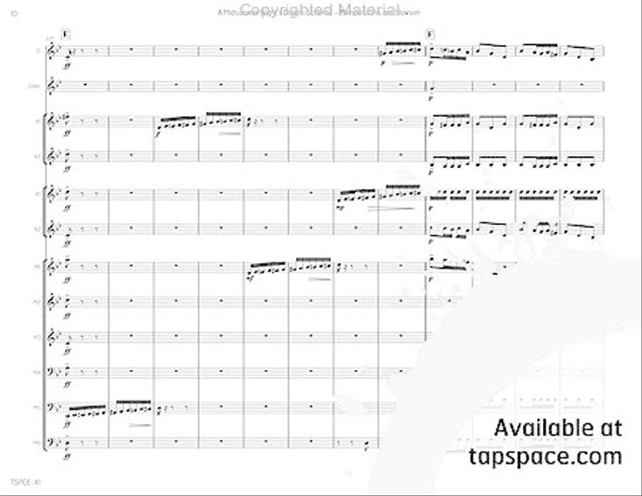 Midsummer Night's Dream, A: Scherzo Percussion Ensemble scores gallery preview page 15