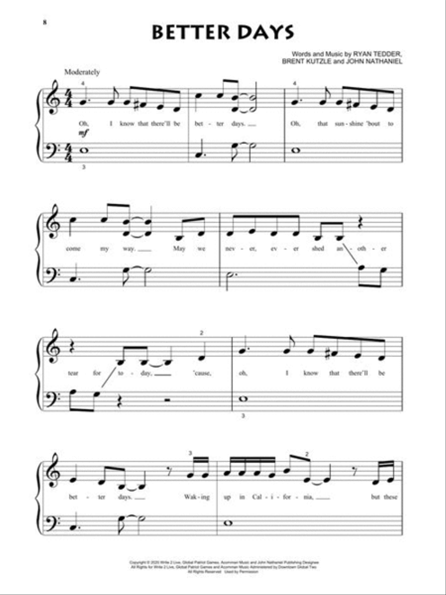 <br>Sheet music extract