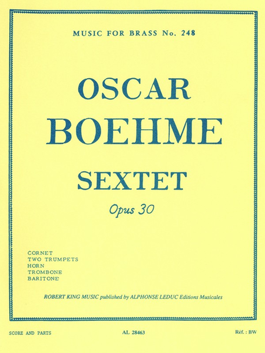 Sextet Op30 - Brass Quintet