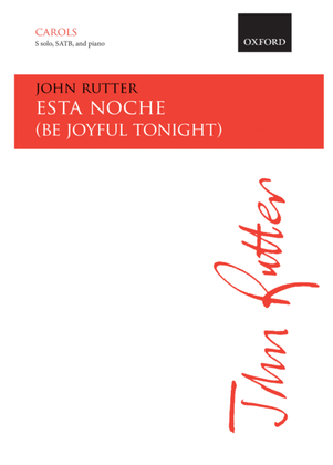 Book cover for Esta noche (Be joyful tonight)
