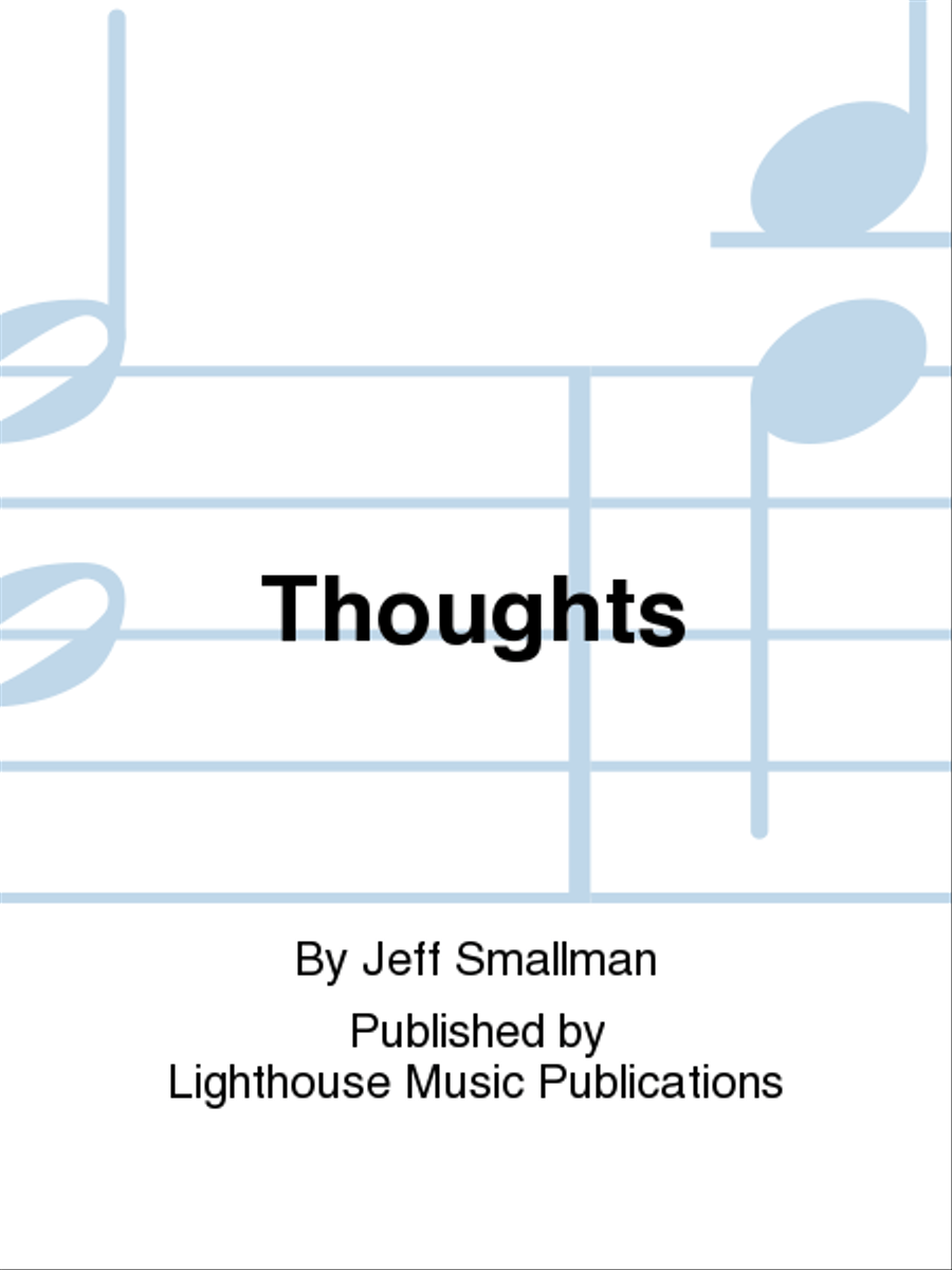 Thoughts Piano, Vocal scores gallery preview page 1