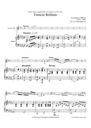 Fantaisie Brillante - Trumpet and Piano