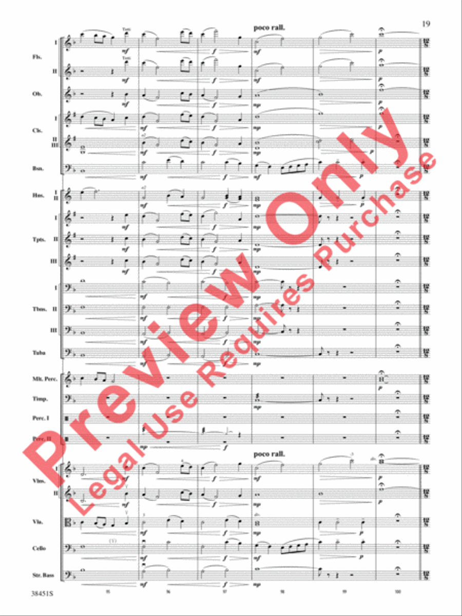 Resurgences Full Orchestra scores gallery preview page 20