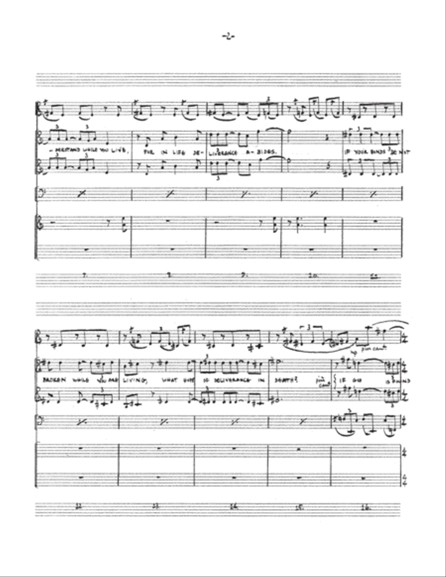 Serenade No. 5 Tenor Voice scores gallery preview page 3