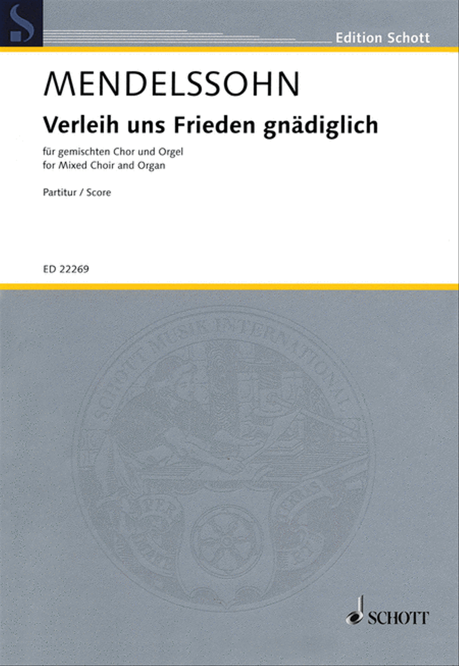 Verleih uns Frieden gnadiglich 4-Part scores gallery preview page 1