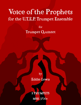 Voice of the Prophets for Trumpet Quintet by Eddie Lewis