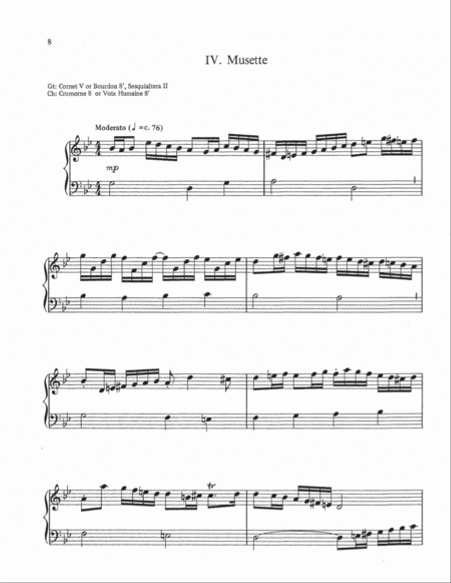 Partita on Adeste Fideles Organ scores gallery preview page 8