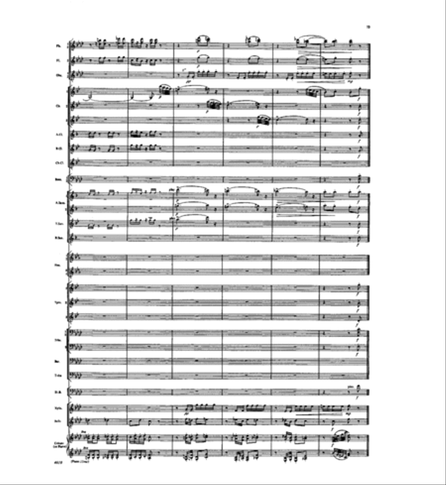 Selections from the Nutcracker Suite Concert Band scores gallery preview page 17